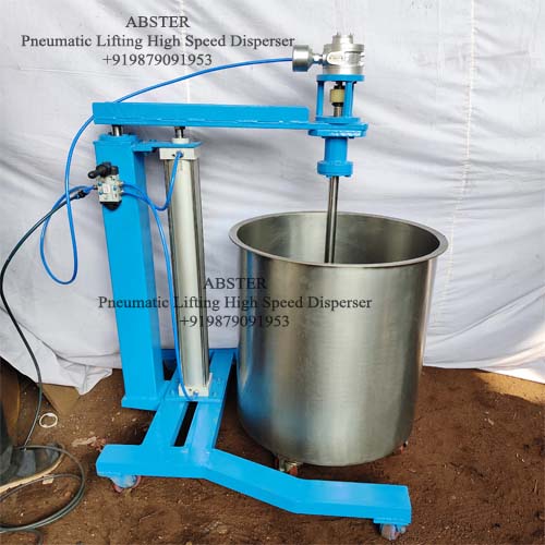 pneumatic-lifting-high-speed-disperser